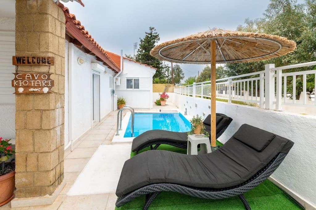 Beach House Cavo Kiotari Gennadi Dış mekan fotoğraf